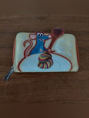 ratatouille Disney loungefly wallet yellow anyone can cook Paris ratatouille spo
